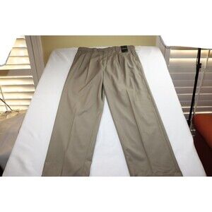 NWT Geoffrey Beene Men's Big & Tall Dress Pant Size  Khaki 38x32
